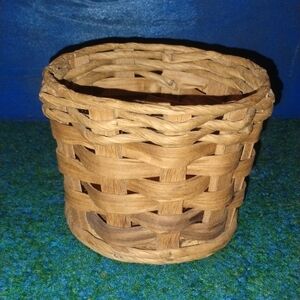 Mini Tan Woven Basket